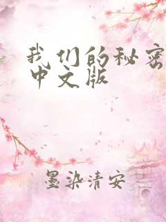 我们的秘密泰剧中文版