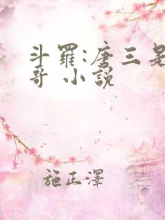 斗罗:唐三是我哥 小说