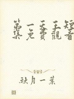 第一天王短剧全集免费观看