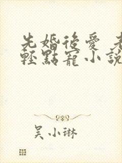 先婚后爱 老公轻点宠小说
