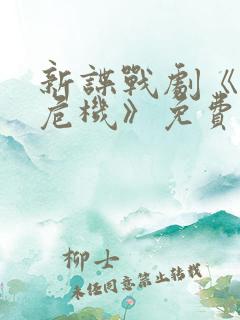 新谍战剧《安全危机》免费观看