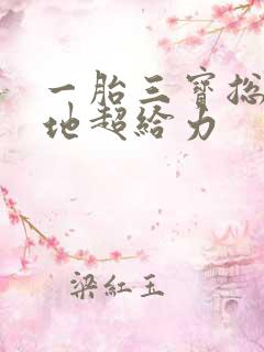 一胎三宝总裁爹地超给力