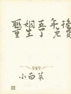 联姻五年后,她重生了 免费阅读