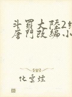 斗罗大陆2绝世唐门改编小说