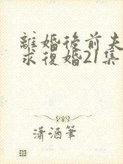 离婚后前夫哭着求复婚21集在线观看