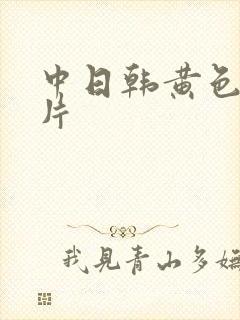 中日韩黄色一级片