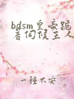 bdsm皇帝跪着伺候主人伺夜
