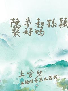 陈梦和孙颖莎关系好吗