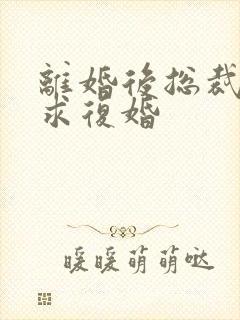 离婚后总裁哭着求复婚