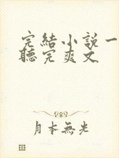 完结小说一口气听完爽文