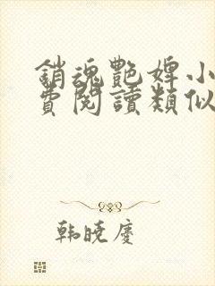 销魂艳婢小说免费阅读类似