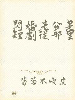 闪婚老公是总裁短剧从哪里看全片