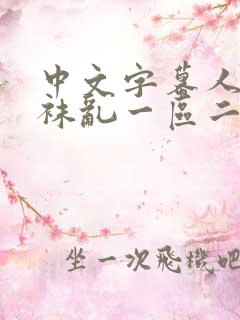 中文字幕人妻丝袜乱一区二区