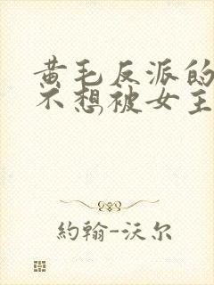 黄毛反派的我真不想被女主倒追