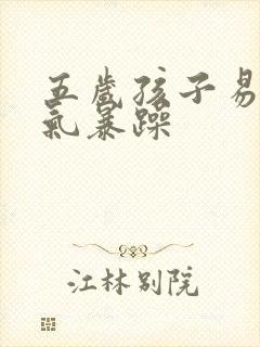 五岁孩子易怒脾气暴躁