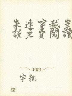 朱连穿越崇祯小说免费阅读