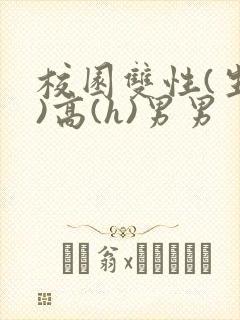校园双性(生子)高(h)男男
