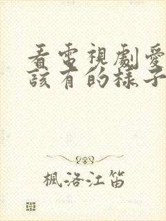 看电视剧爱情应该有的样子全集