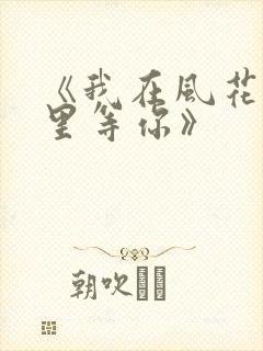 《我在风花雪月里等你》