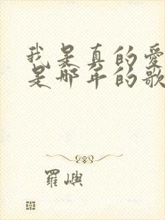 我是真的爱上你是哪年的歌