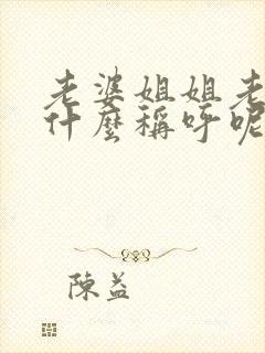 老婆姐姐老公叫什么称呼呢