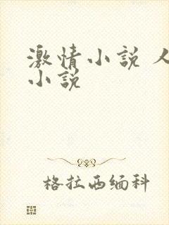 激情小说 人妻小说