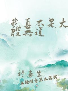 我真不是大反派殷无道