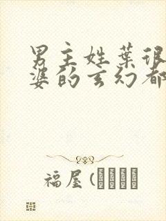 男主姓叶很多老婆的玄幻都市小说