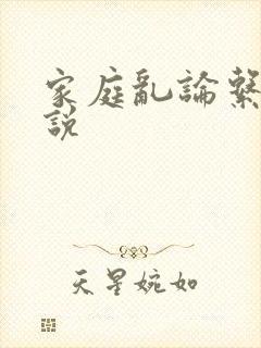 家庭乱论系列小说