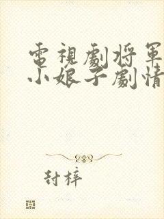 电视剧将军家的小娘子剧情介绍