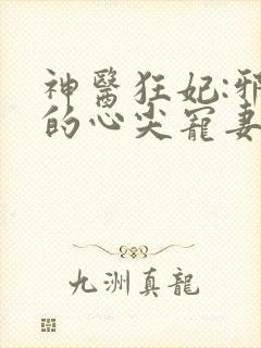 神医狂妃:邪王的心尖宠妻小说