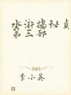 水浒揭秘贞芸劫第三部