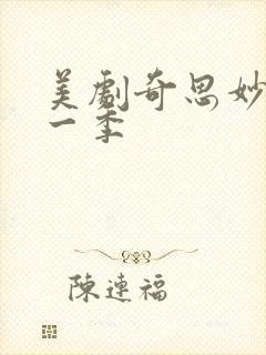 美剧奇思妙探第一季