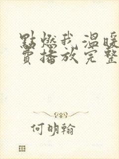 点燃我温暖你免费播放完整版下载