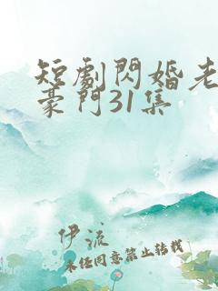 短剧闪婚老公是豪门31集