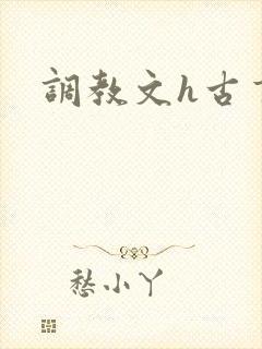 调教文h古言