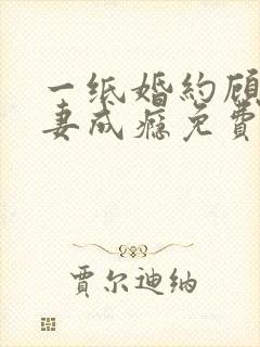 一纸婚约顾少宠妻成瘾免费阅读