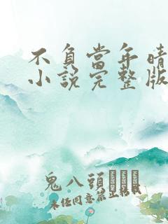 不负当年晴时雨小说完整版免费阅读