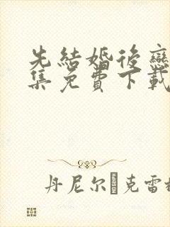 先结婚后恋爱全集免费下载