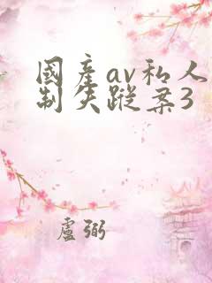 国产av私人订制失踪案3