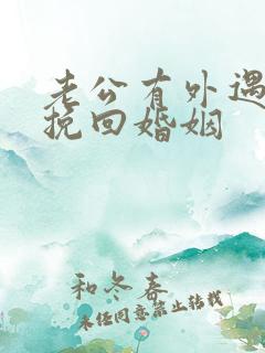 老公有外遇如何挽回婚姻