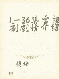 1—36集电视剧剧情介绍