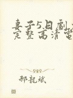 妻子5日剧免费完整高清电视