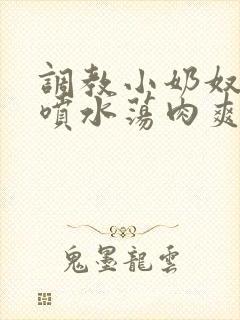 调教小奶奴高h喷水荡肉爽文