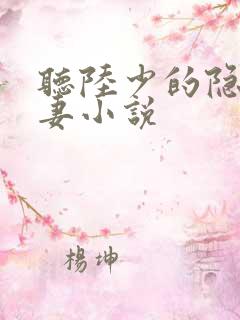 听陆少的隐婚罪妻小说