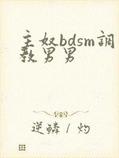 主奴bdsm调教男男