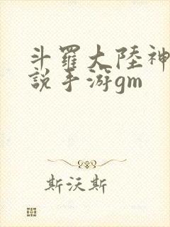 斗罗大陆神界传说手游gm