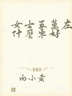 女士五万左右买什么车好