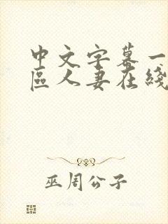 中文字幕一区二区人妻在线不卡