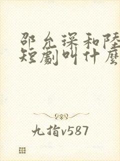 邵允琛和陆瑶的短剧叫什么